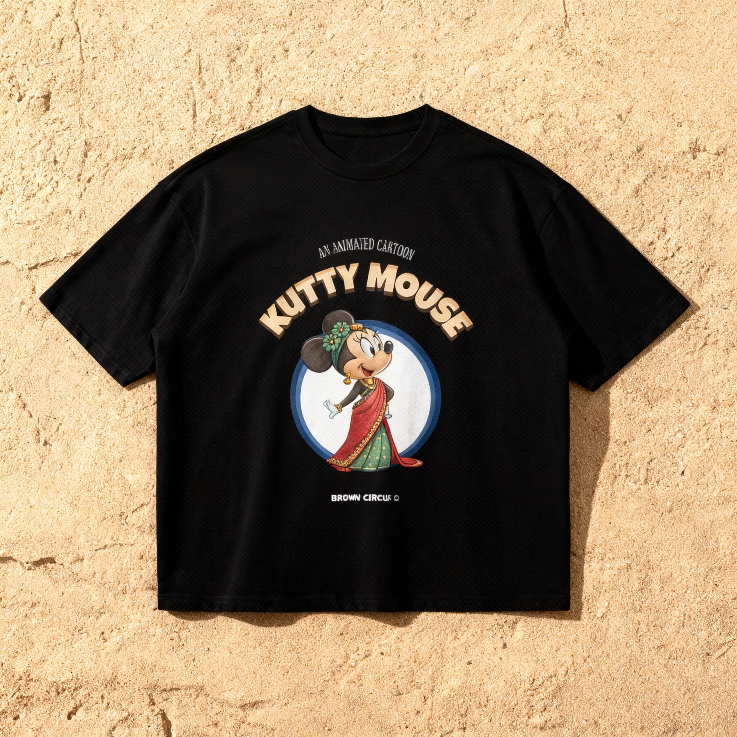 Kutty Mouse (Tamil) Oversized Shirt