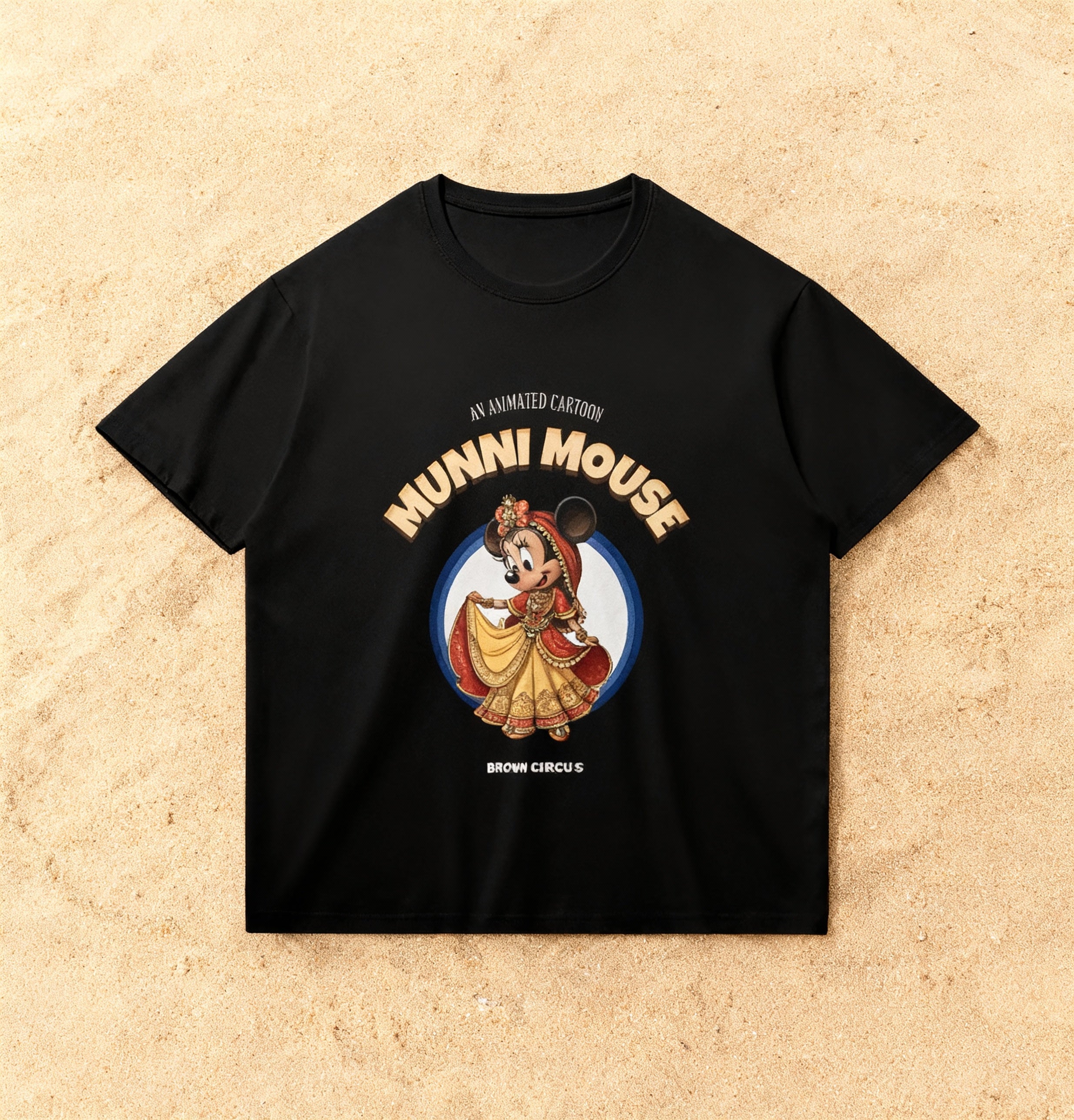 Munni Mouse Classic Red Lehenga