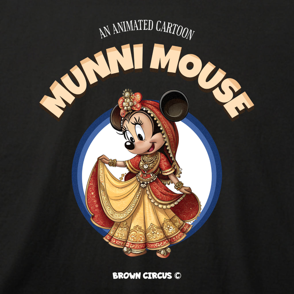 Munni Mouse Classic Red Lehenga
