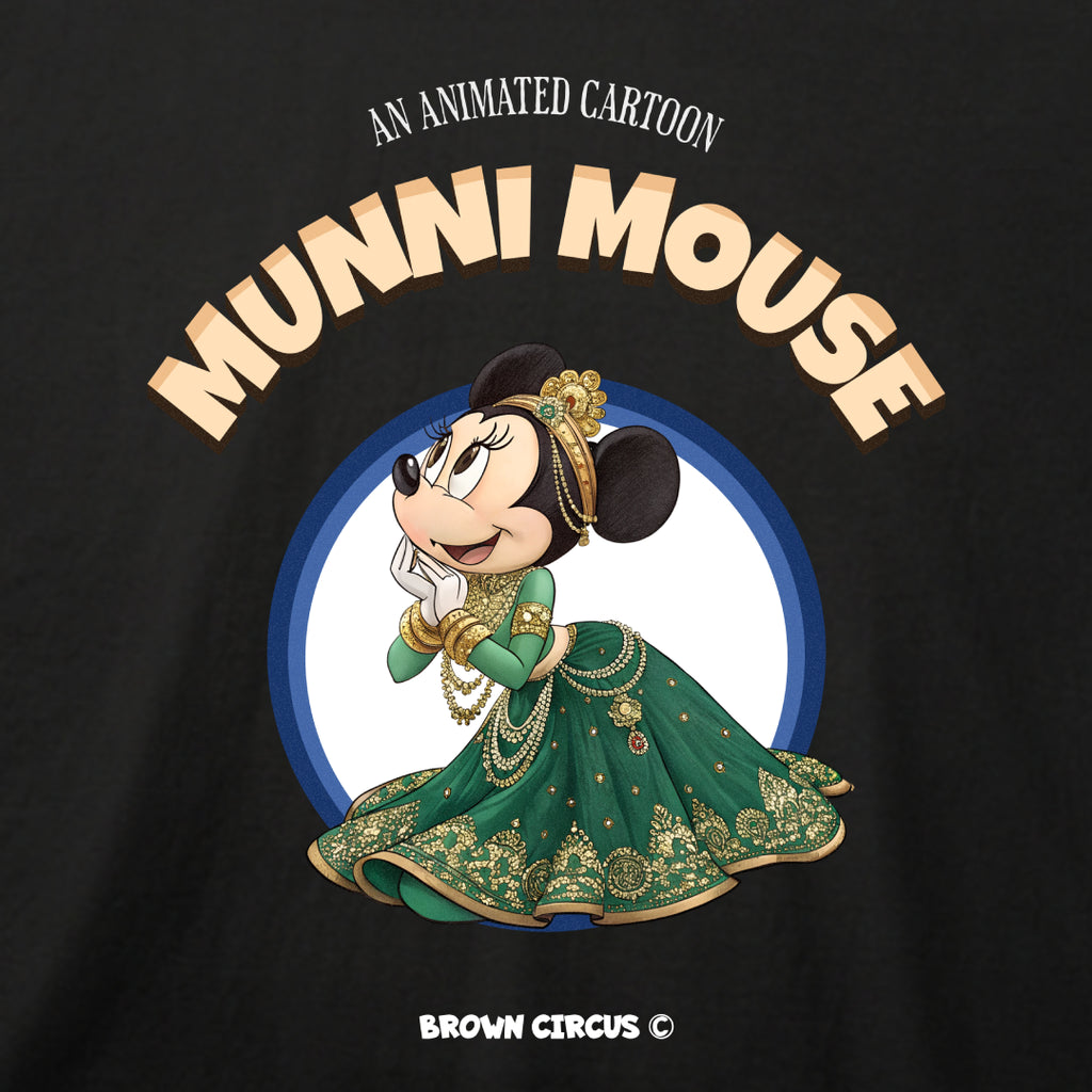 Munni Mouse Green Classic Tshirt