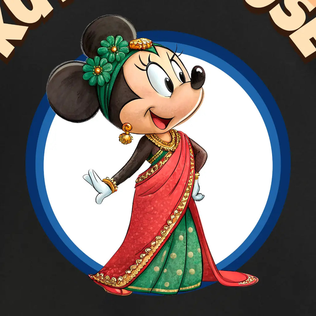 Kutty Mouse (Tamil) Oversized Shirt