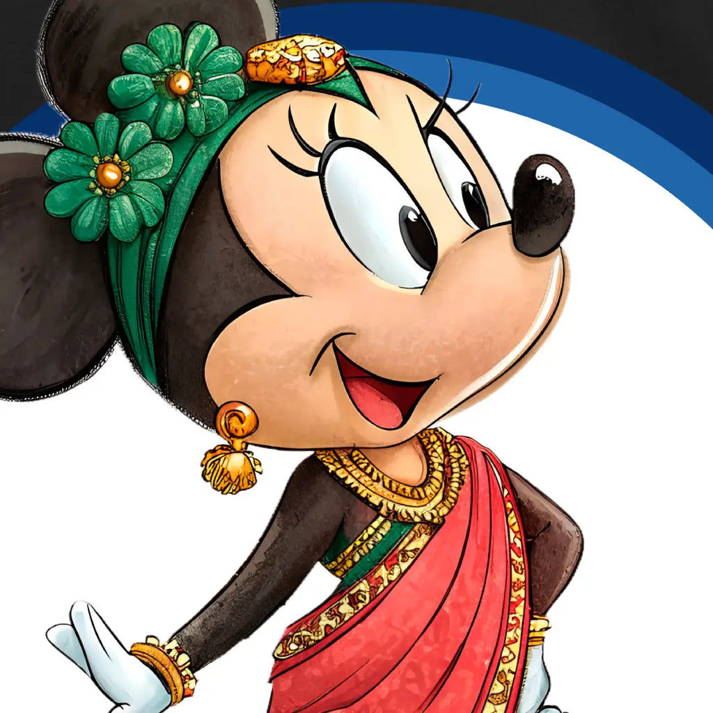 Kutty Mouse (Tamil) Oversized Shirt