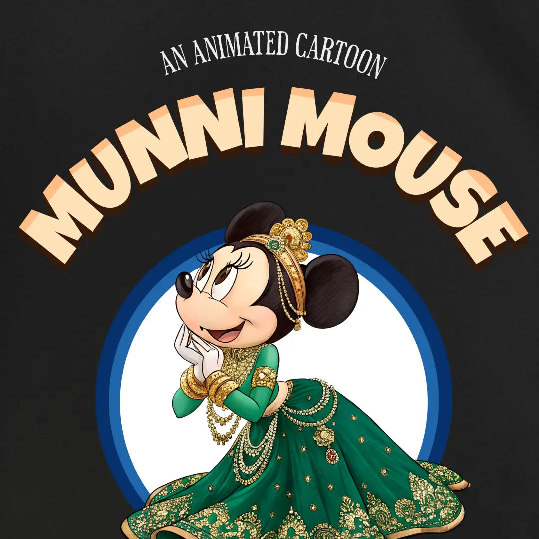 Munni Mouse Green Classic Tshirt
