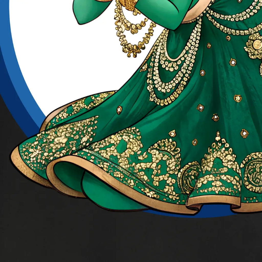 Munni Mouse Green Classic Tshirt