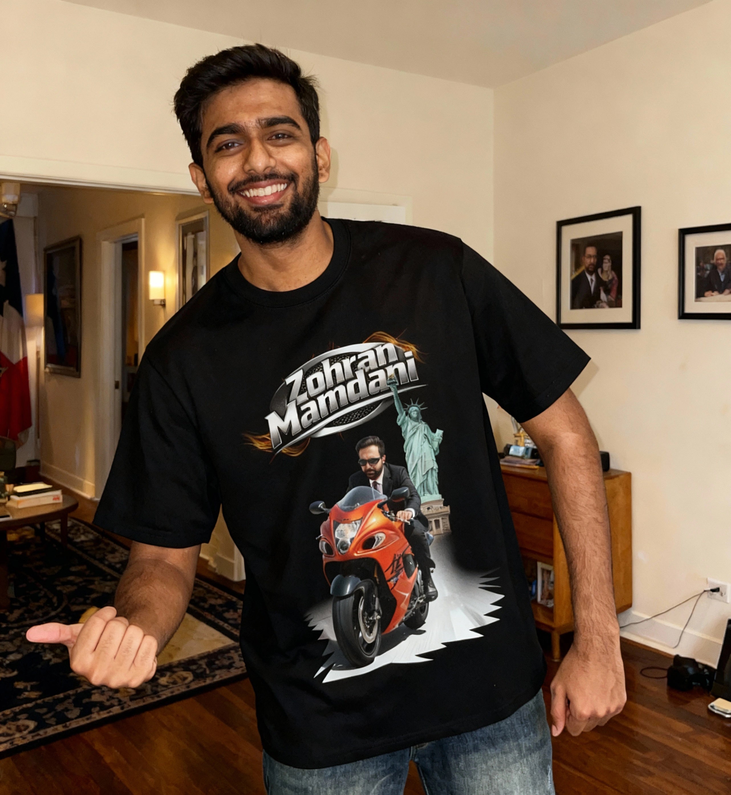 Dhoom Machale Zohran Mamdani Shirt