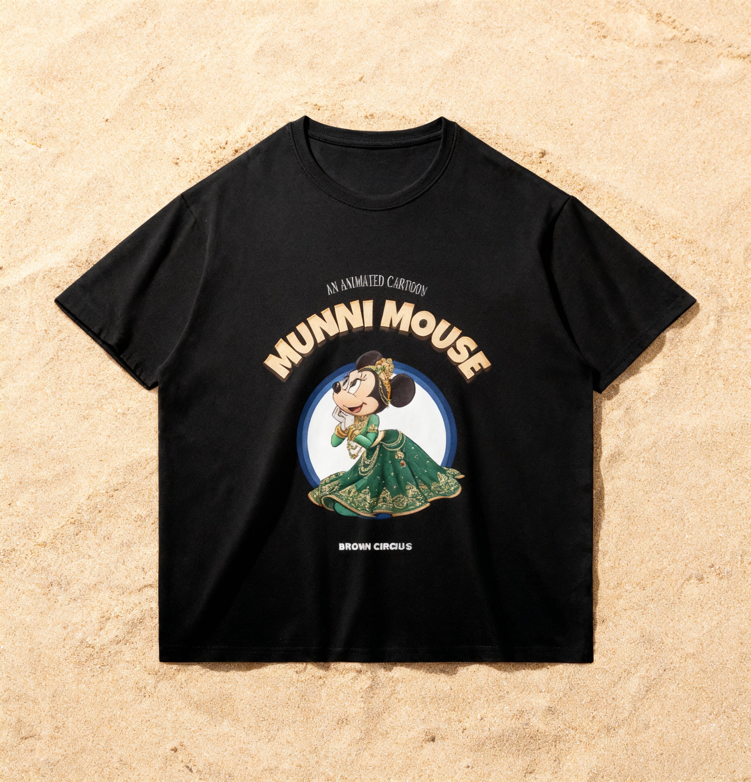 Munni Mouse Green Classic Tshirt