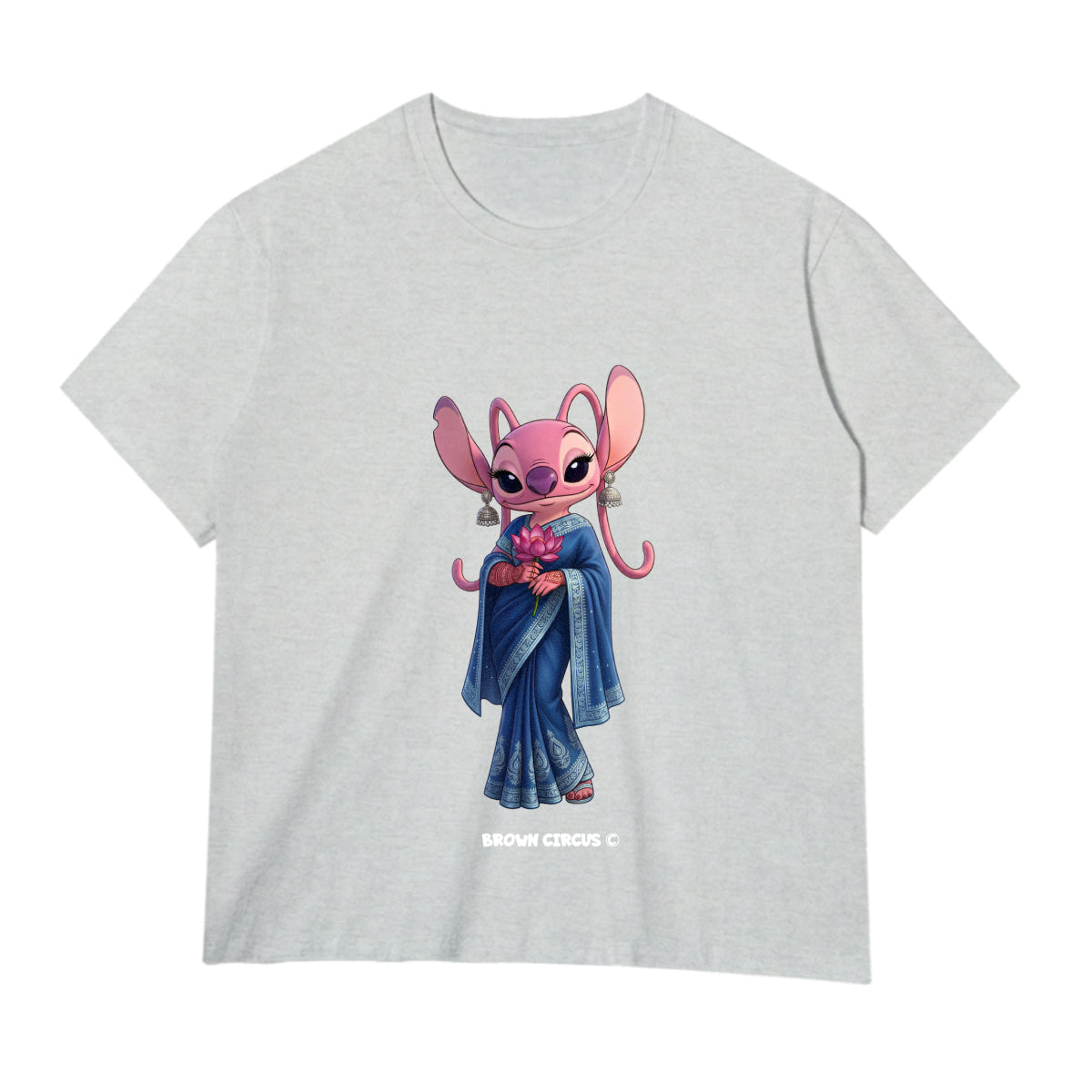 Blue Saree Desi Stitch (Angel)