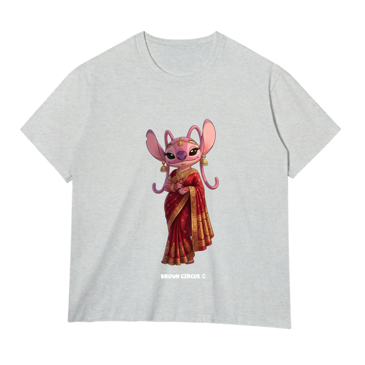 Red Saree Desi Stitch (Angel)